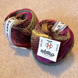NWT 2 balls Noro Tabi Wool Yarn